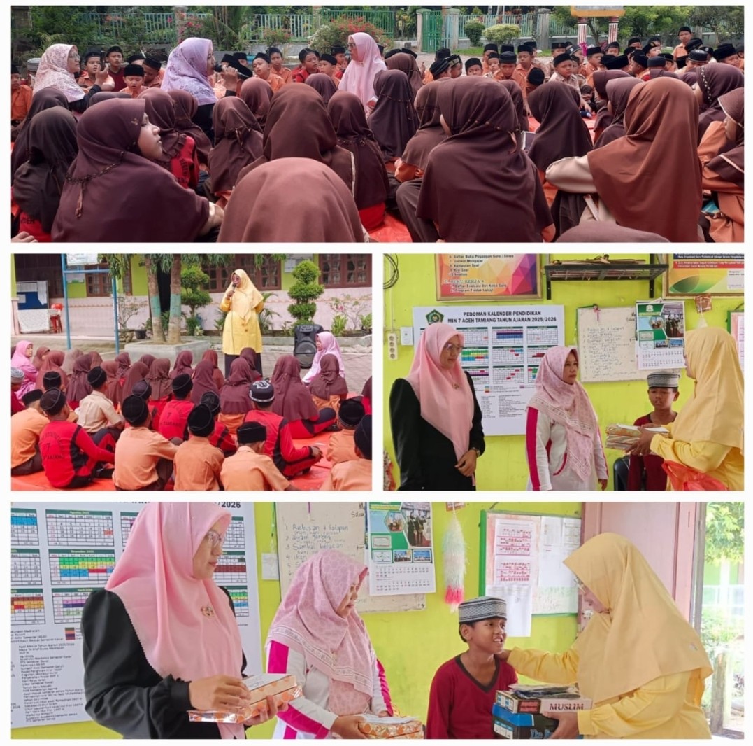 Juma`at Penuh Berkah Kegiatan Baca Yasiin dan Do`a Bersama Sekaligus Penyerahan Bingkisan Anak Yatim